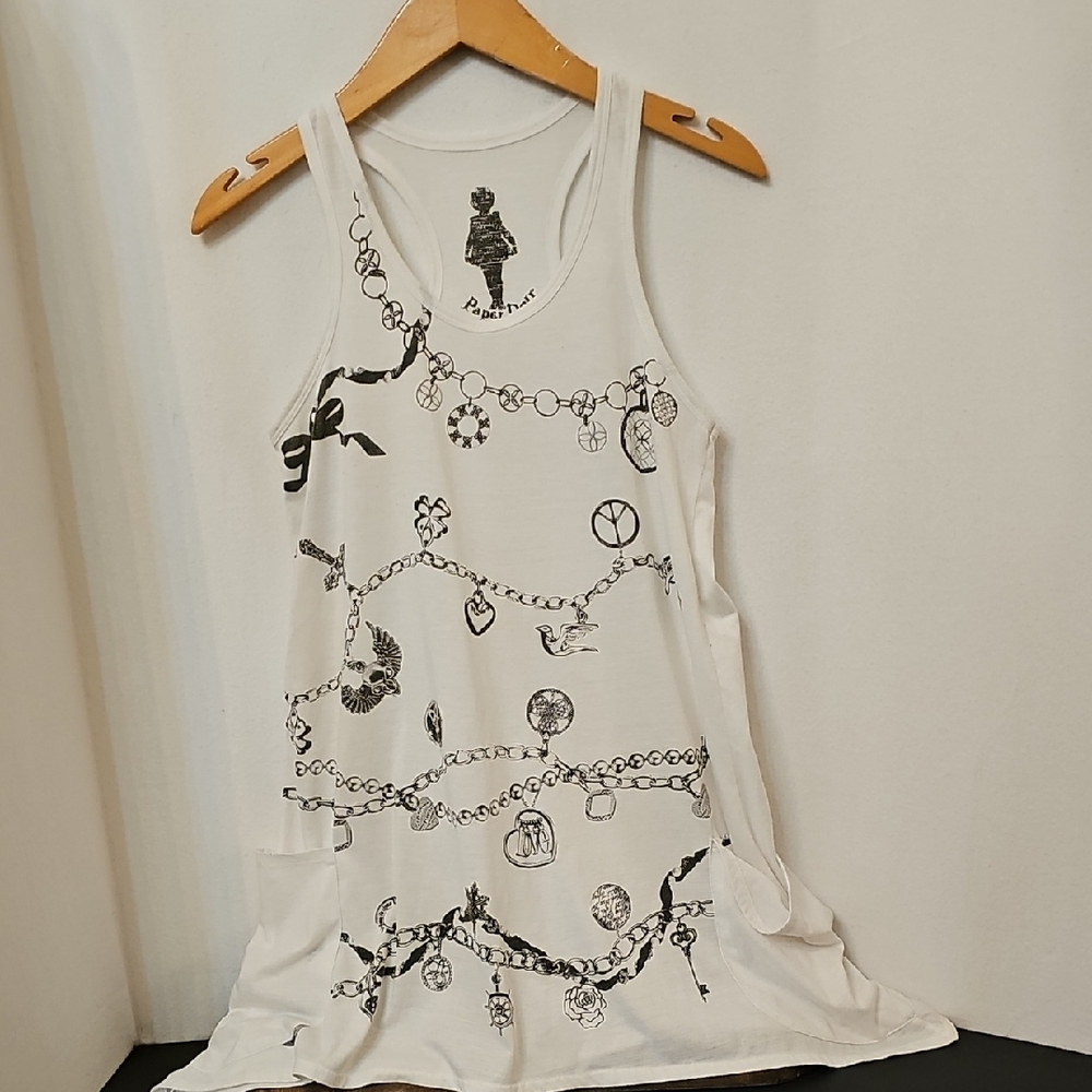 White Paper Doll Tank